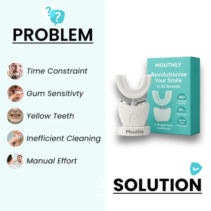 MOUTHLY. Smart 360° Sonic Toothbrush 