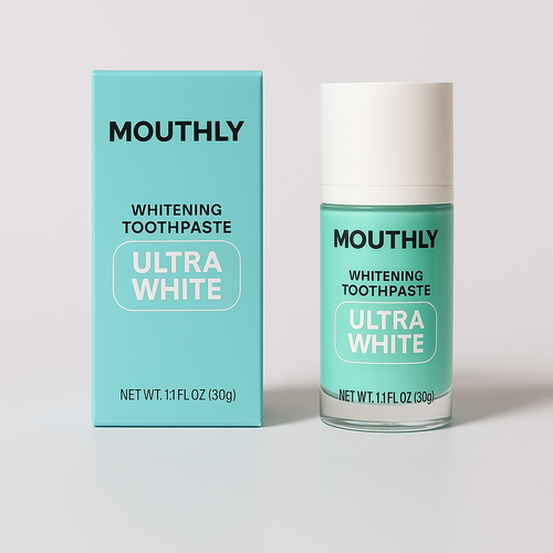 MOUTHLY. Ultra White Whitening Toothpaste 30ML